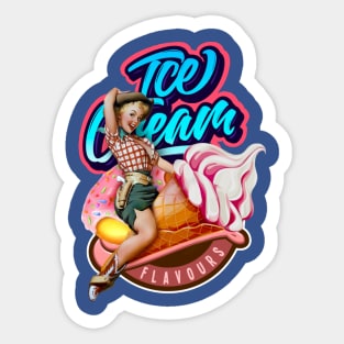 Ice cream delicious Sticker